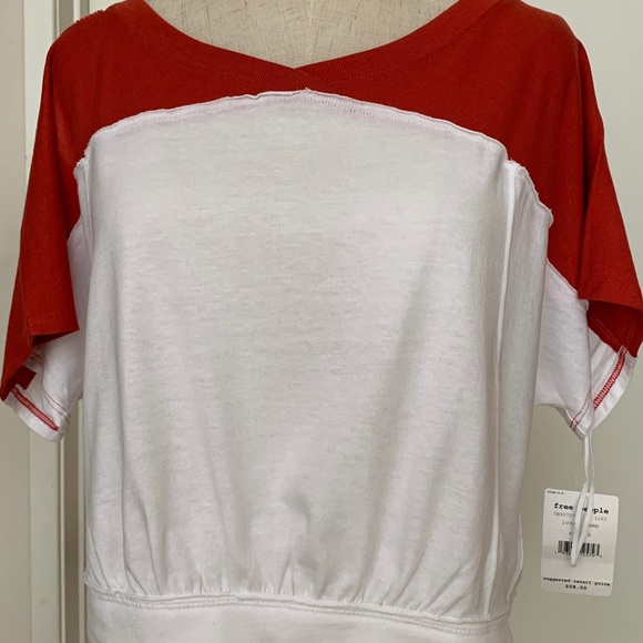 Free People Field Goal Cropped T-Shirt - Picture 6 of 8